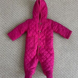 Ralph Lauren Pink Quilted Bunting